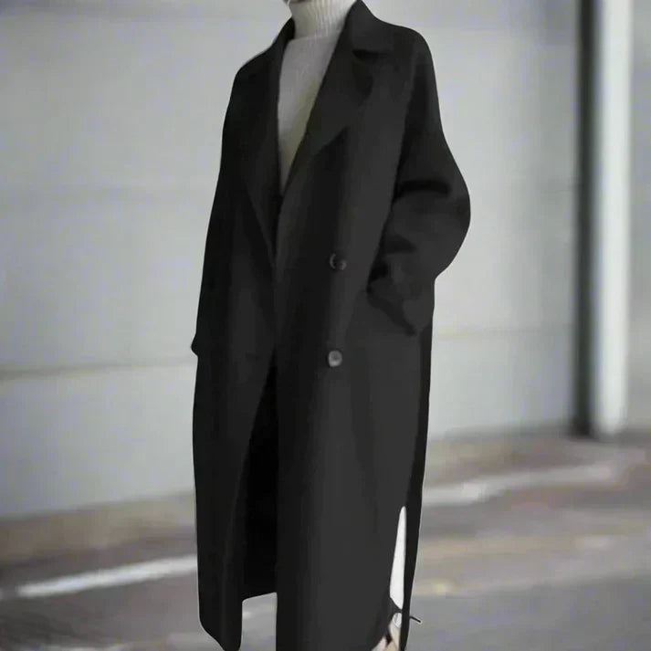 Street-Wave Women Belted Wool Winter Coat Effortless Chic Premium Comfort Elegant Design