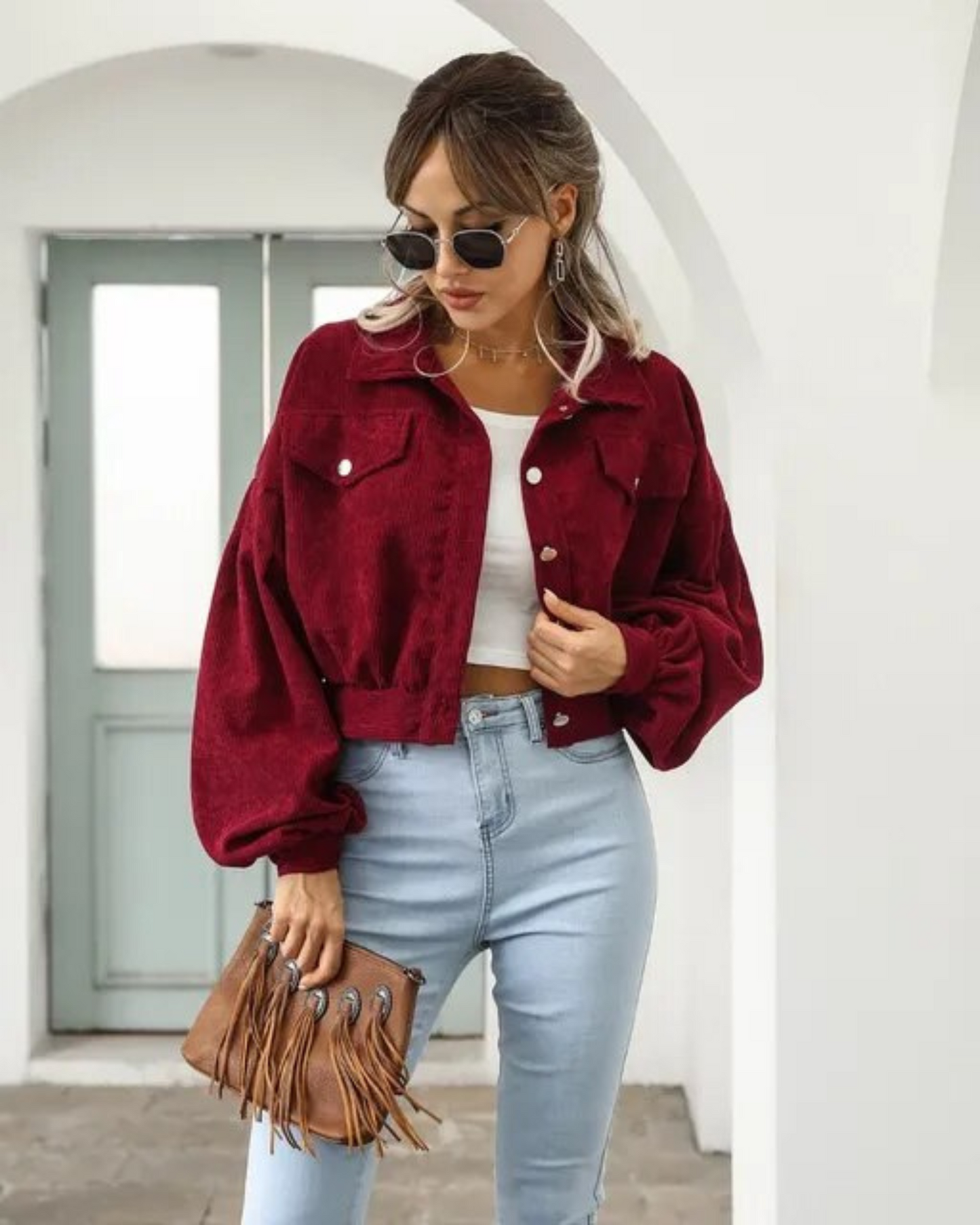 Corduroy Jacket Street-Wave Womens Versatile Chic Outerwear With Premium Craftsmanship For Women