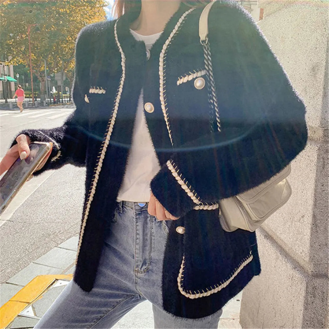 Street-wave Elegant Warm Jacket For Women With Timeless Style And Cozy Comfort For Everyday