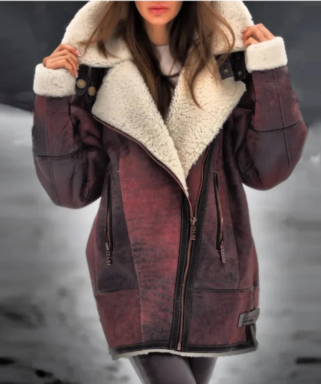 Street-Wave Amara Warm Fleece Jacket for Women With Ultra Soft Fleece And Moisture Regulation For Indoor Outdoor Wear