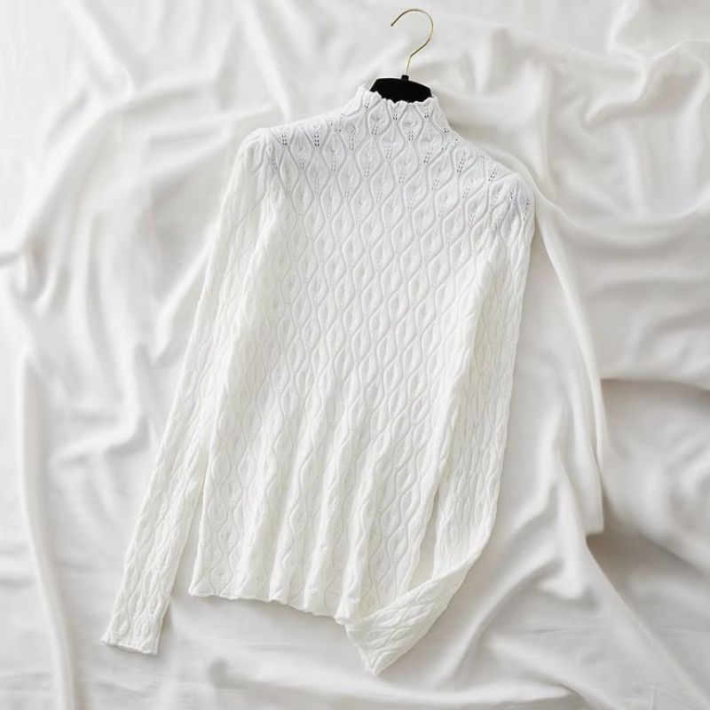 Street Wave Cashmere Turtleneck Unisex Luxurious Lightweight Knit