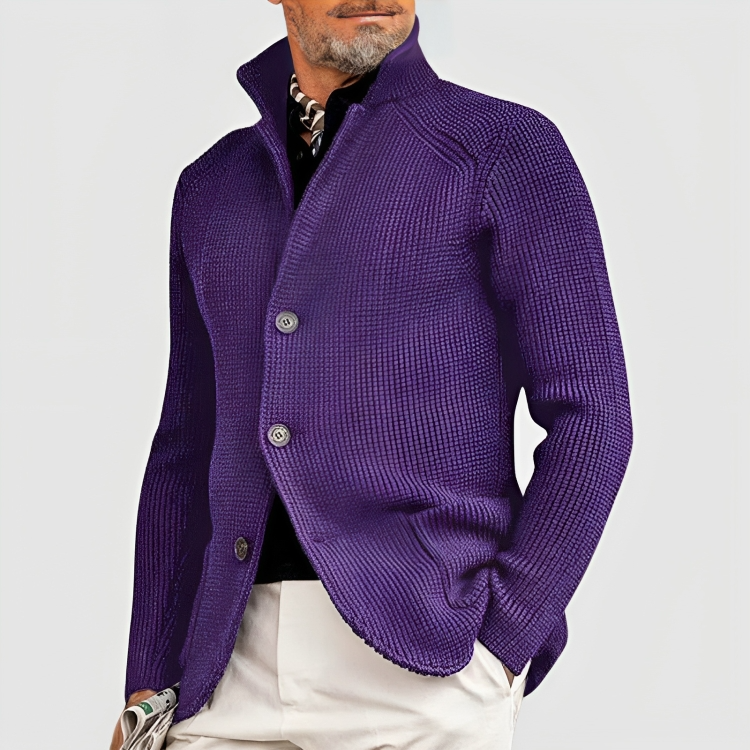 Street-wave Mens Cashmere Coat With Button Front Premium Luxury Outerwear For Everyday Elegance