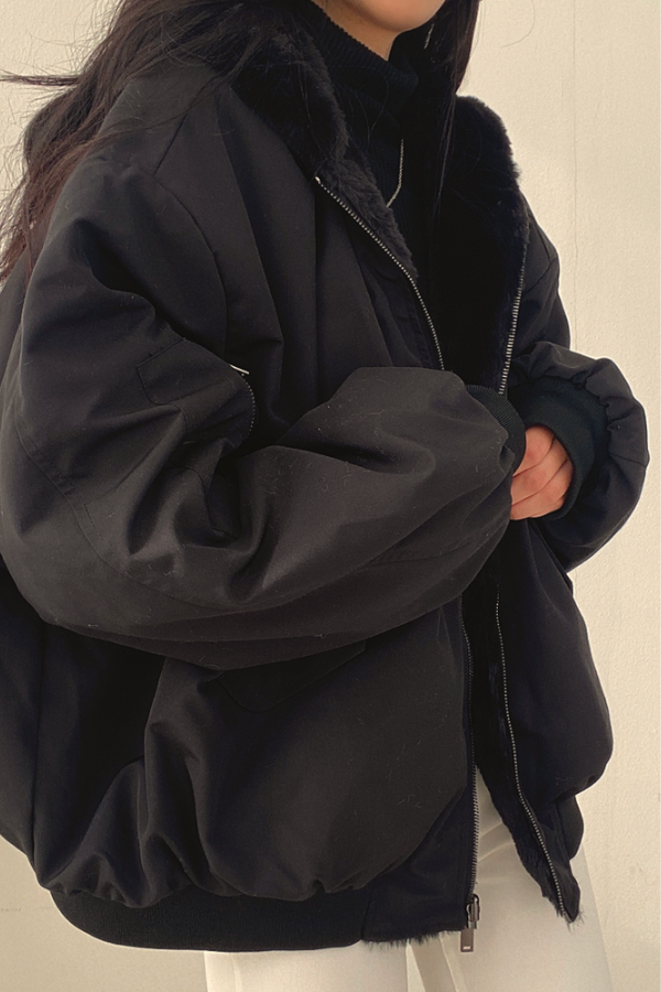 Street-Wave Sherpa Lined Winter Jacket for Women Cozy Warmth Soft Plush Fleece Stylish Coat