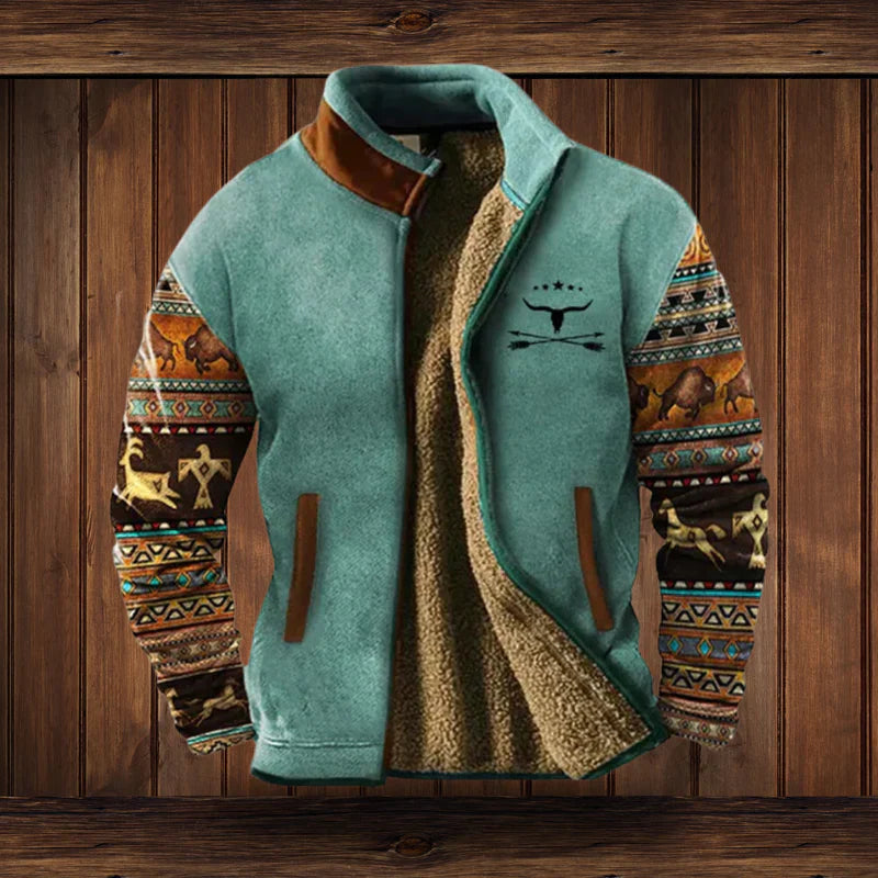 Street-Wave Fleece-Lined Jacket for Outdoor Adventurers Warm Comfort and Style Everyday Wear