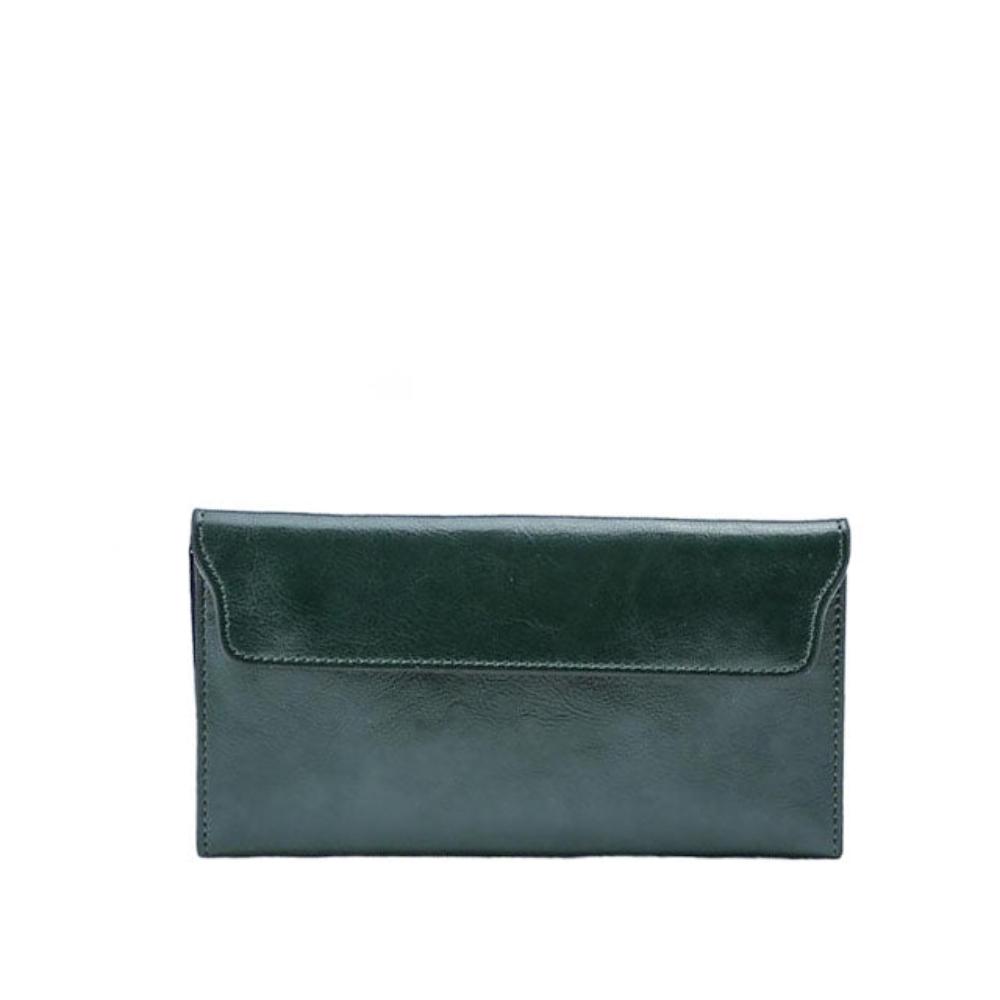 Street Wave Leather Fold Wallet for Professionals Slim Secure Card Cash