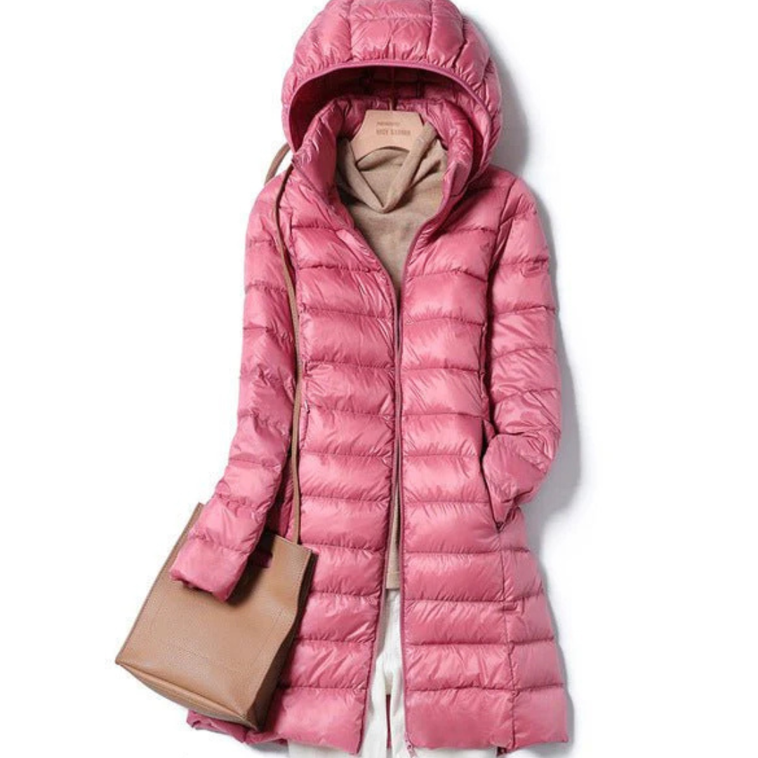 Streetwave For Women Puffer Jacket With Hood For Cold Weather Warmth And Comfort Outdoor Style