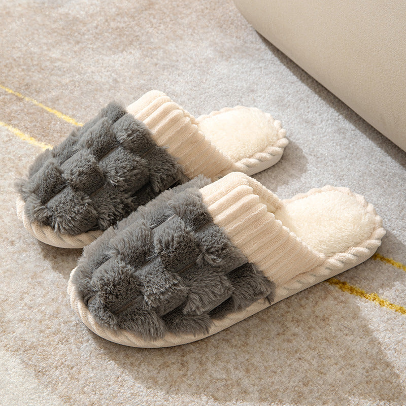 Women's Plush Slippers Street-wave With Soft Fur Lining for Cozy Luxury Comfort at Home