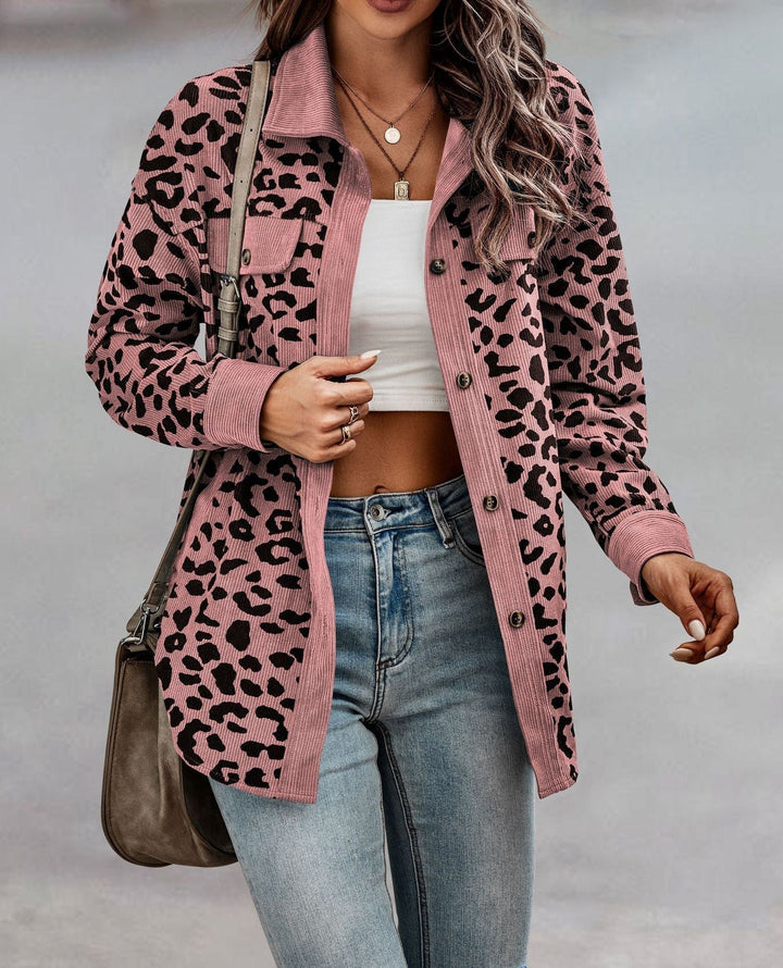 Leopard Jacket For Women Streetwave Bold Leopard Print With Modern Cut And Comfort