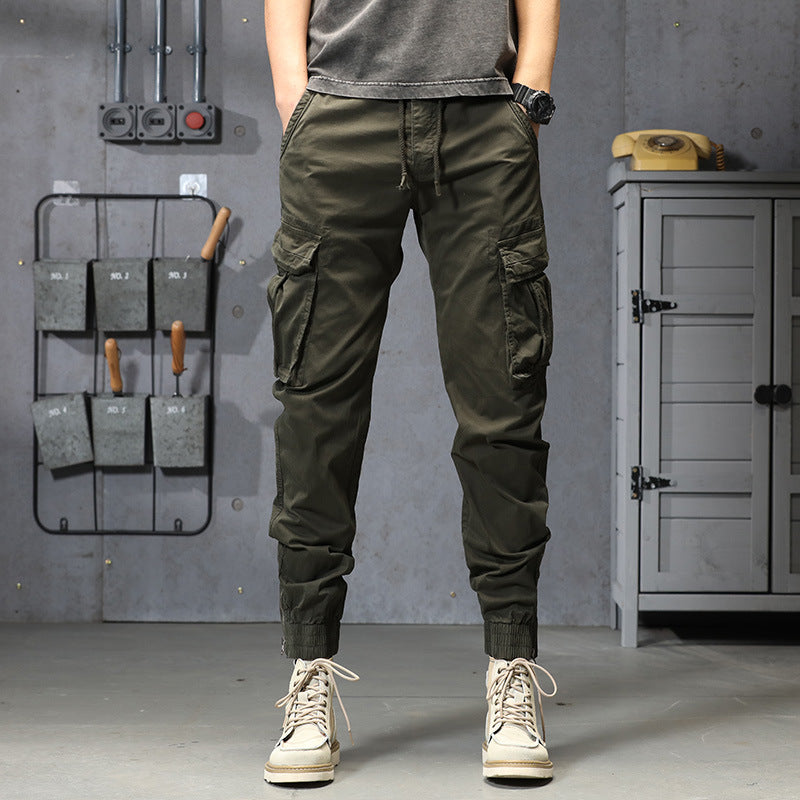 Stretch Cargo Pants For Men By Street Wave Ultimate Comfort With Elastic Fit And Rugged Cargo Pockets