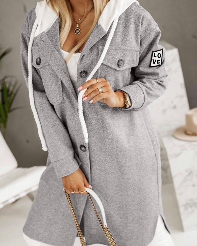 Street-Wave Women's Hooded Coat Water-Repellent Warm Outerwear For Adventurous Style