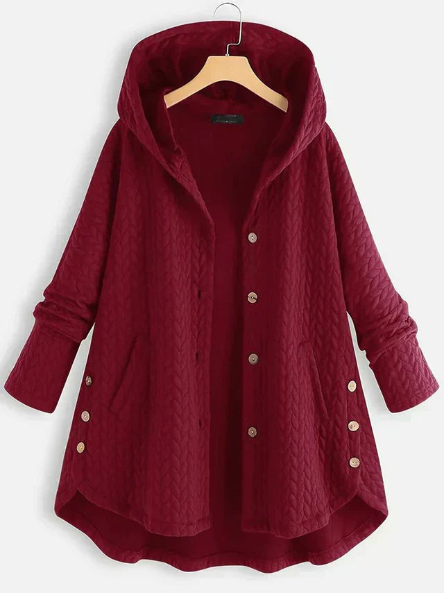 Streetwave Womens Quilted Hooded Winter Coat With Warm Lining For Cold Weather All Day Comfort