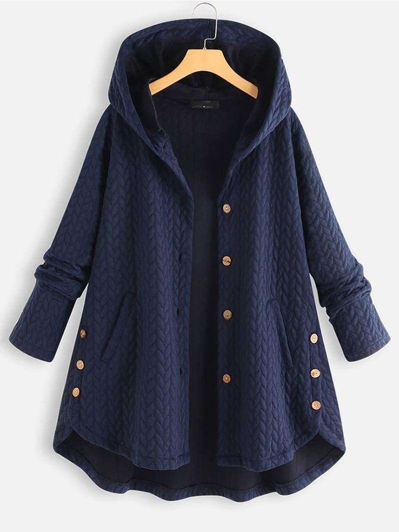 Street Wave Sophia Quilted Hooded Winter Coat Burgundy Wine Red For Women Warmth And Style