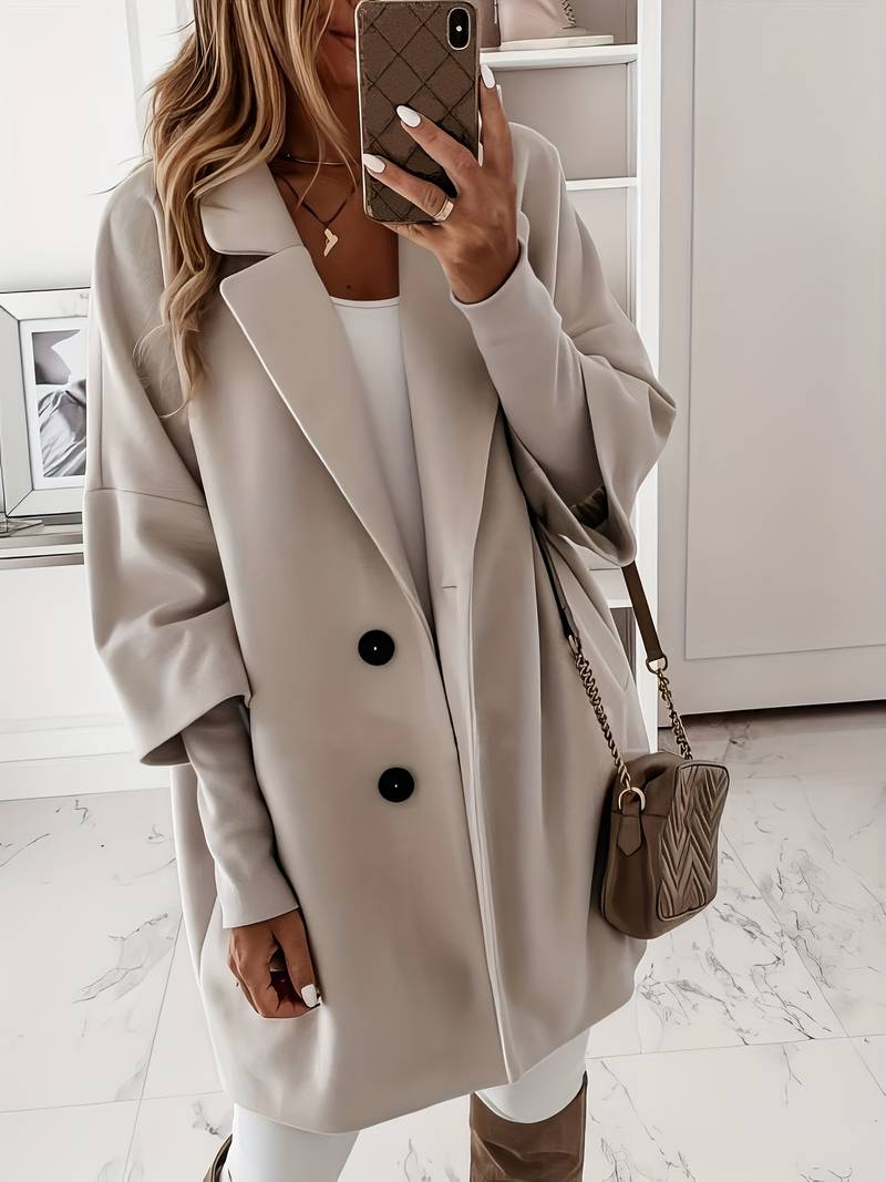Street-Wave Elegant Long Coat for Women With Timeless Fit, Statement Style, And Premium Craftsmanship