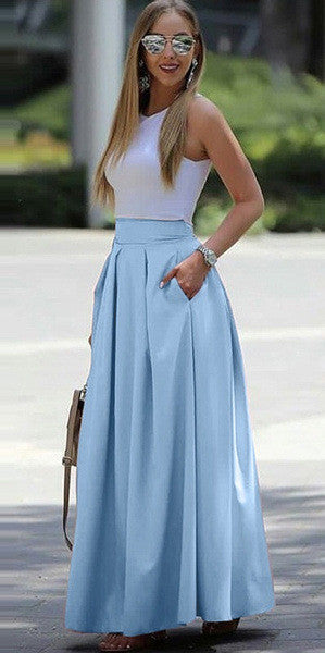 Winona Pleated Skirt by Street-Wave Timeless Elegance for Women, Premium Comfort
