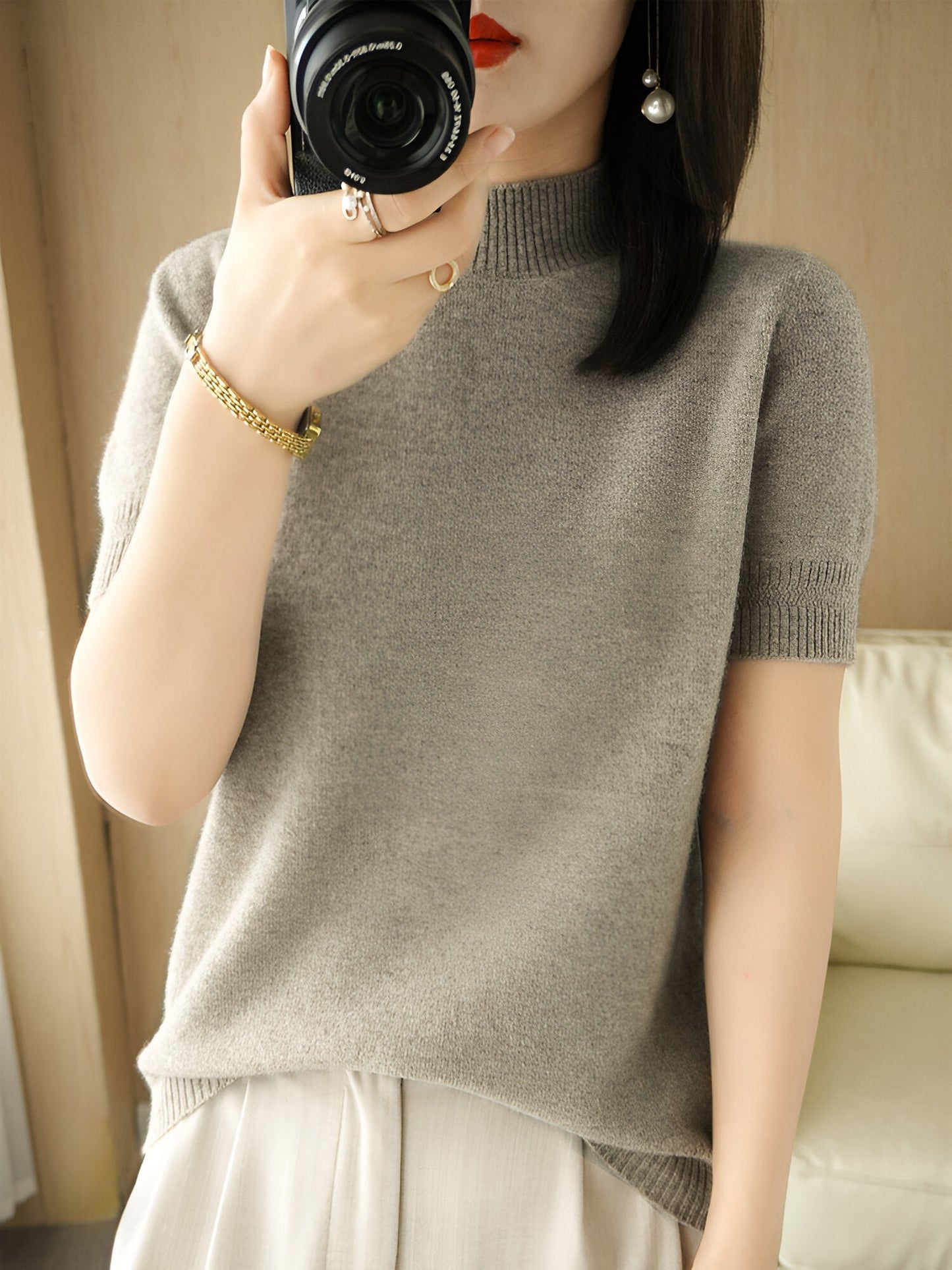 Ingmar Black Knit Sweater For Casual Elegance And All Day Comfort By Street-wave Womens Fashion