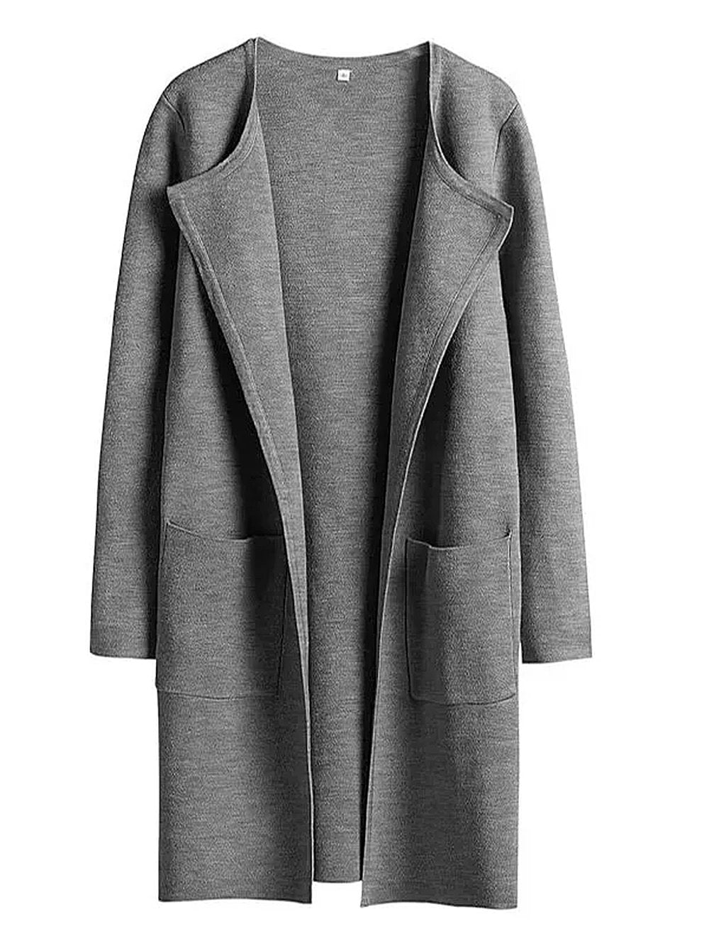 Street Wave Camel Lapel Jacket For Women Versatile Everyday Coat With Large Pockets