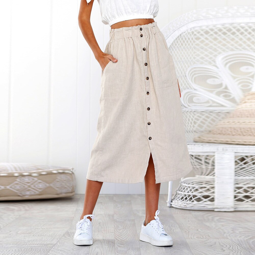 Street Wave Green Summer Skirts And Dresses For Women And Girls Lightweight Comfort