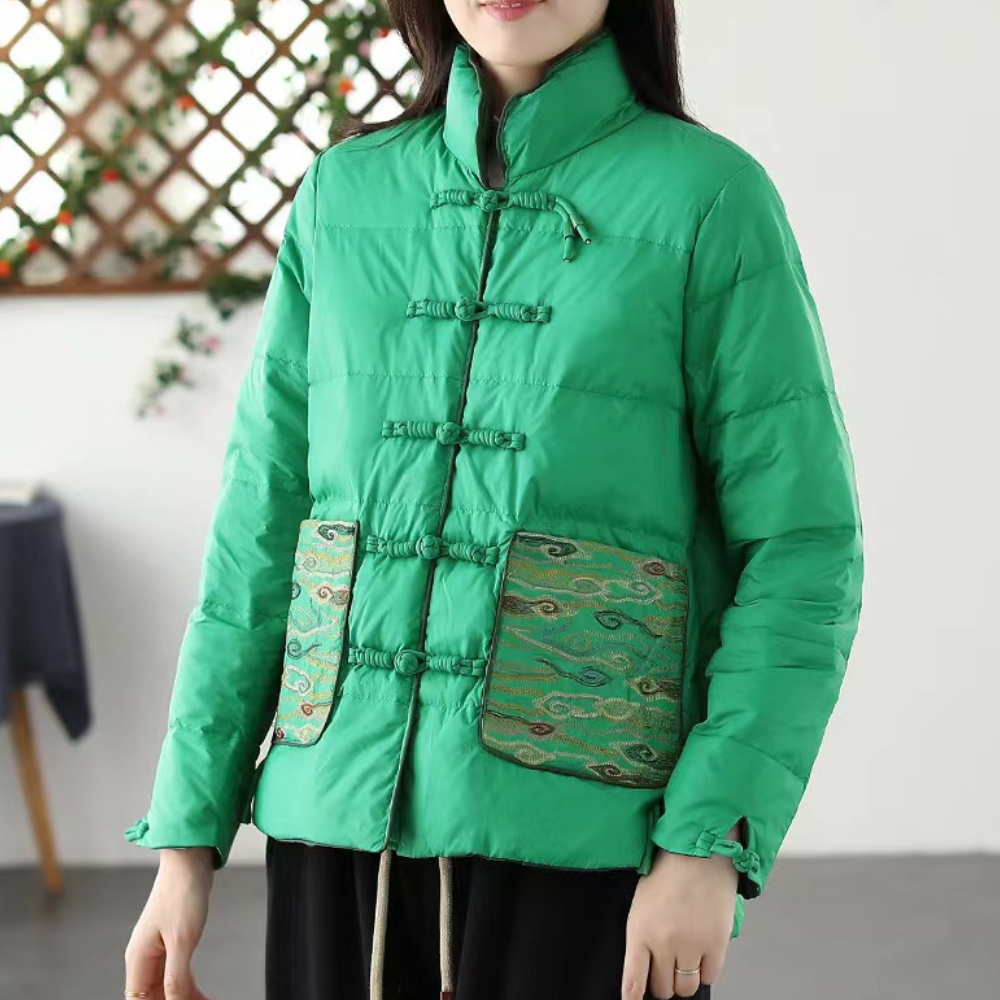 Street-wave Womens Winter Jacket Timeless Quilted Puffer With Warmth And Decorative Pockets
