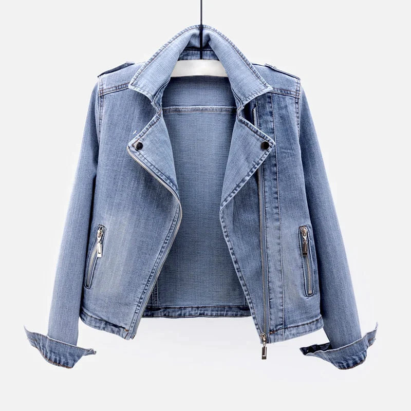 Street-wave Denim Jacket Timeless Fusion Style for Urban Streetwear Fans Versatile Everyday Essential