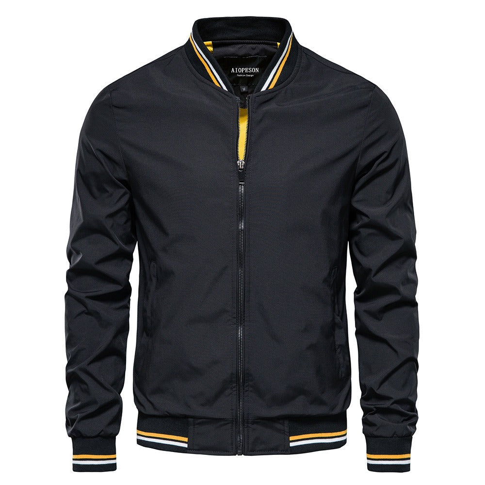 Avelena Trend Outerwear Bomber Jacket Weatherproof Lightweight For Women Street Wave