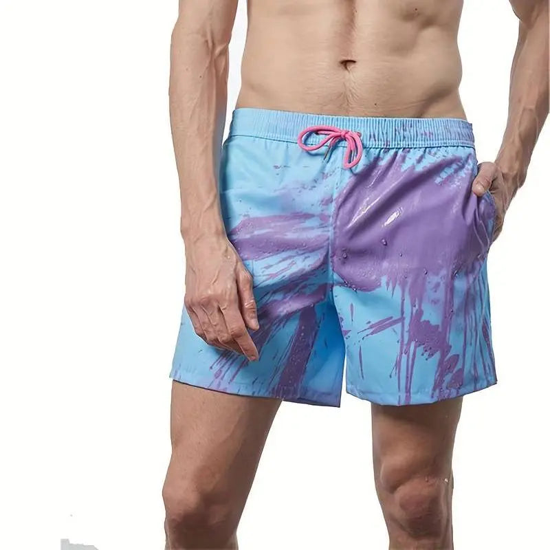Valiant Color Changing Swim Shorts Temperature Reactive Boardshorts By Street-Wave For Men