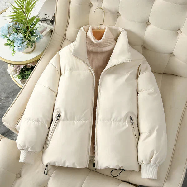 Street-wave Women's Puffer Jacket Warm Insulated Coat For Cold Winter Days Trendy Cozy Comfort Easy Care Sustainable