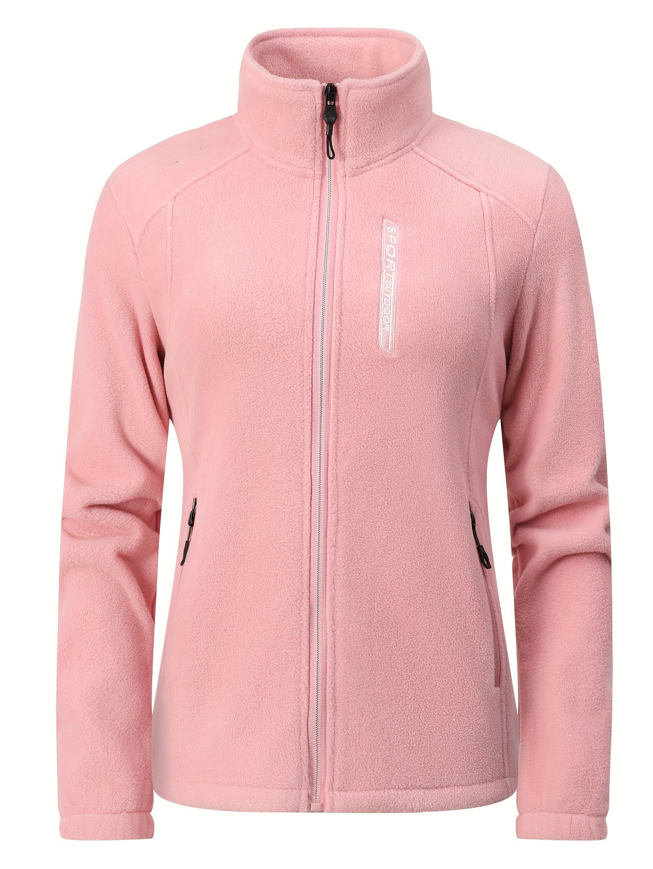 Street-Wave Women’s Fleece Sport Jacket Pink Warmth For Training And Everyday Wear