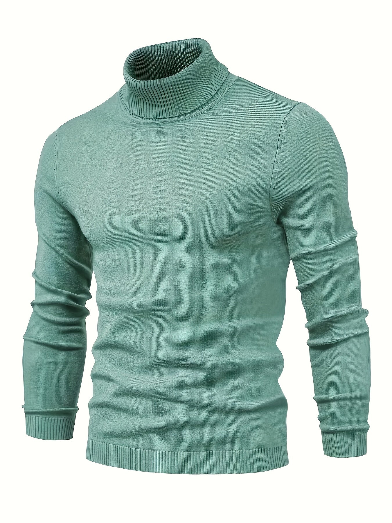 Streetwave Classic Wool Blend Turtleneck Sweater Soft Stylish Comfort For Men Everyday Wear