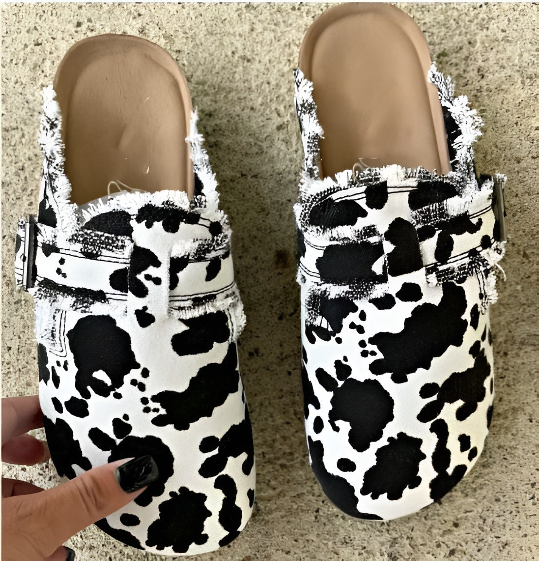 Street-Wave Women Slippers Camouflage Cozy Comfort With Soft Lining And Flexible Sole