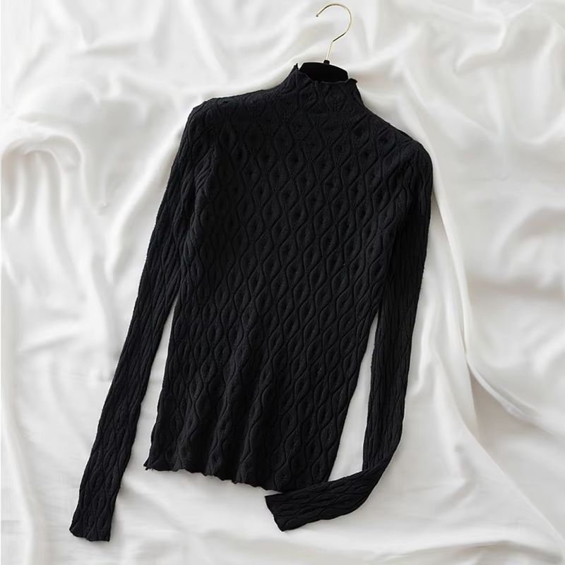 Street Wave Cashmere Turtleneck Unisex Luxurious Lightweight Knit