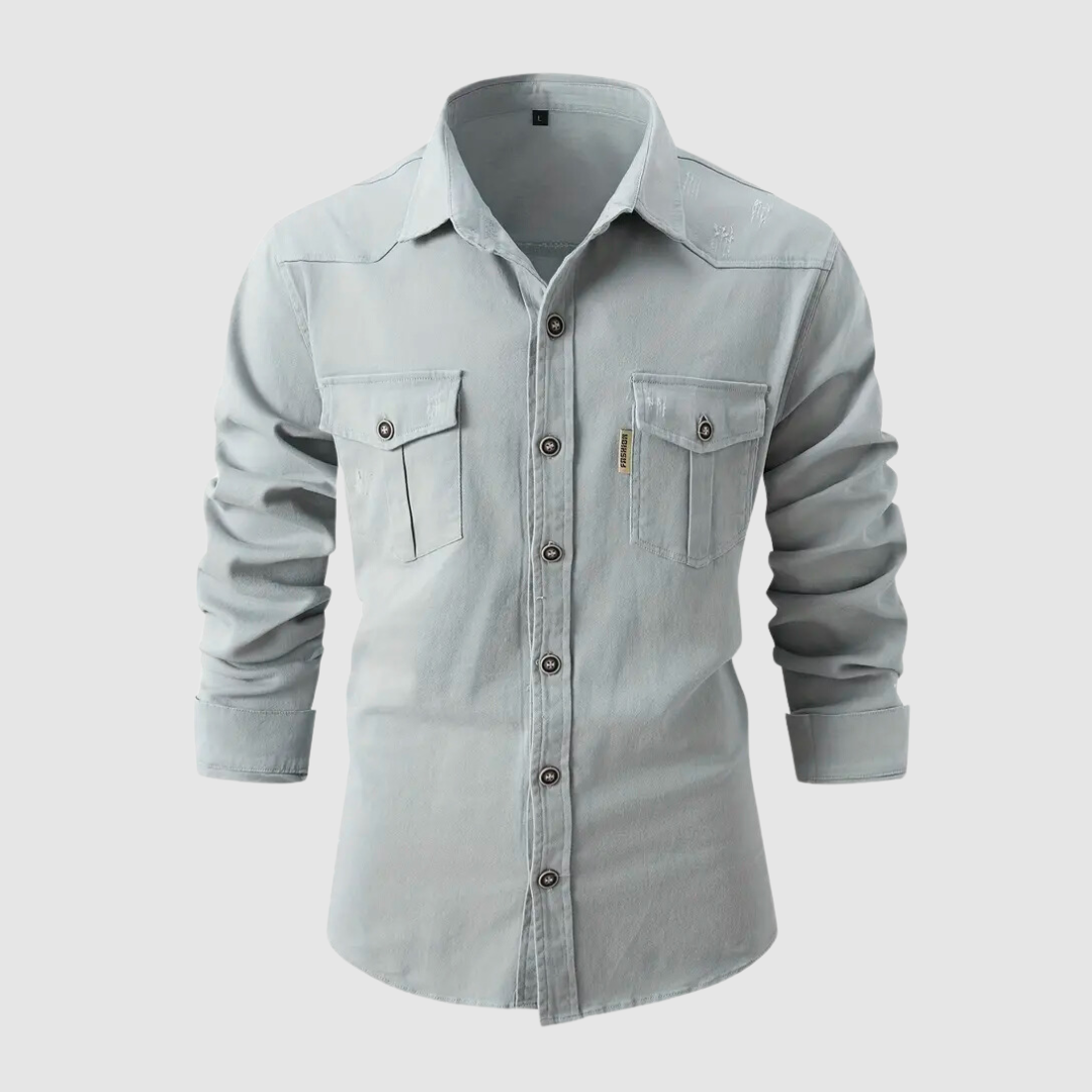 Street Wave Ryan Cotton Casual Shirt Premium Breathable Modern Fit Unisex