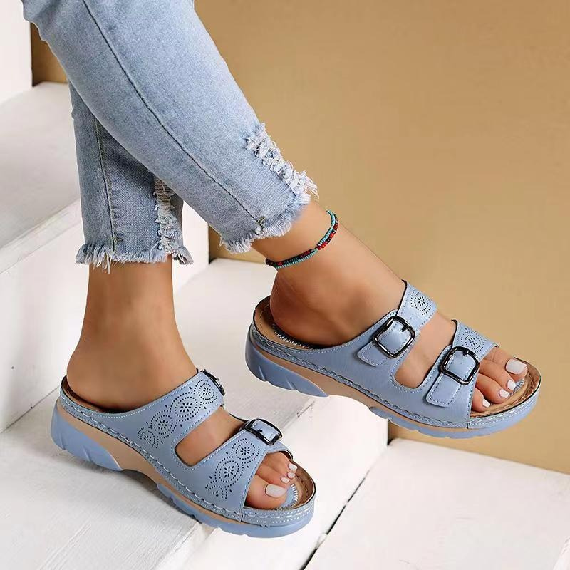 Women's Adjustable Sandals with Comfortable Fit and Secure Straps