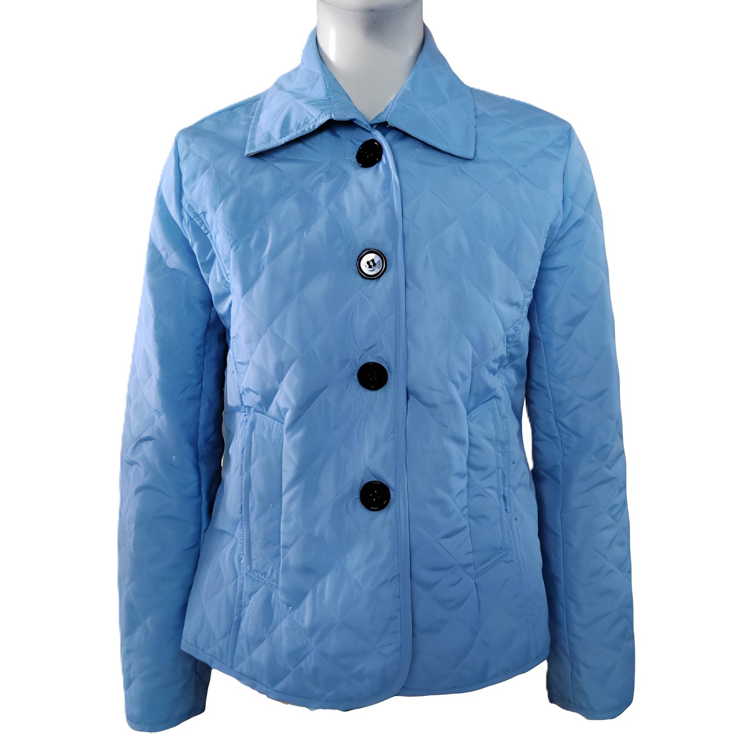 Street-wave Slim Fit Quilted Jacket For Men With Button Front And Premium Comfort