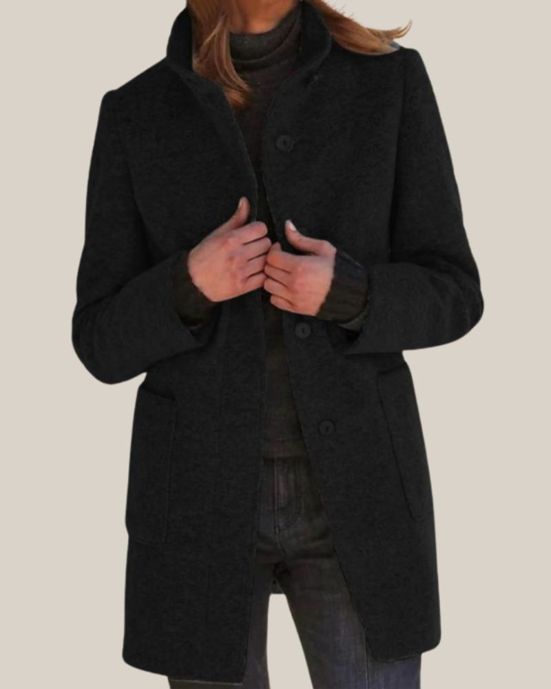 Street-wave Emerald Green Coat For Women, Classic Yet Stylish Winter Jacket, Warm And Cozy Outerwear
