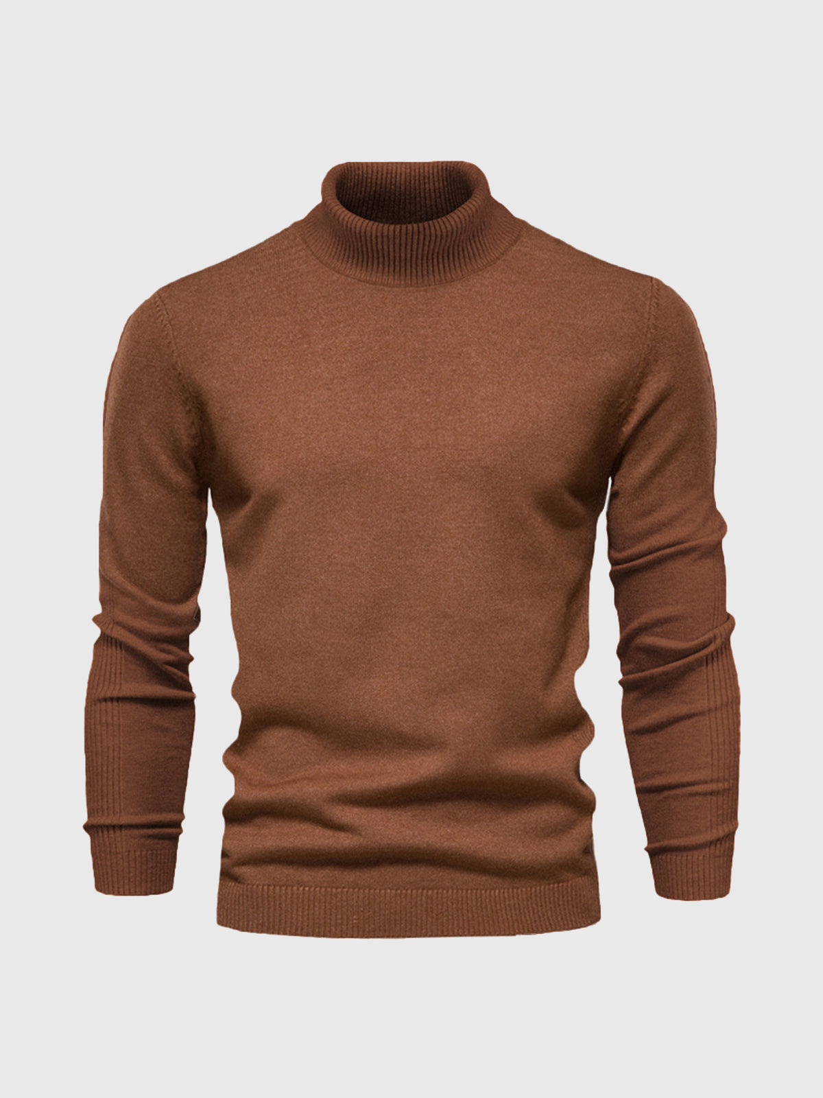 Turtleneck Sweater For Men Street Wave Machine Washable Cotton Soft Comfort Classic Fit