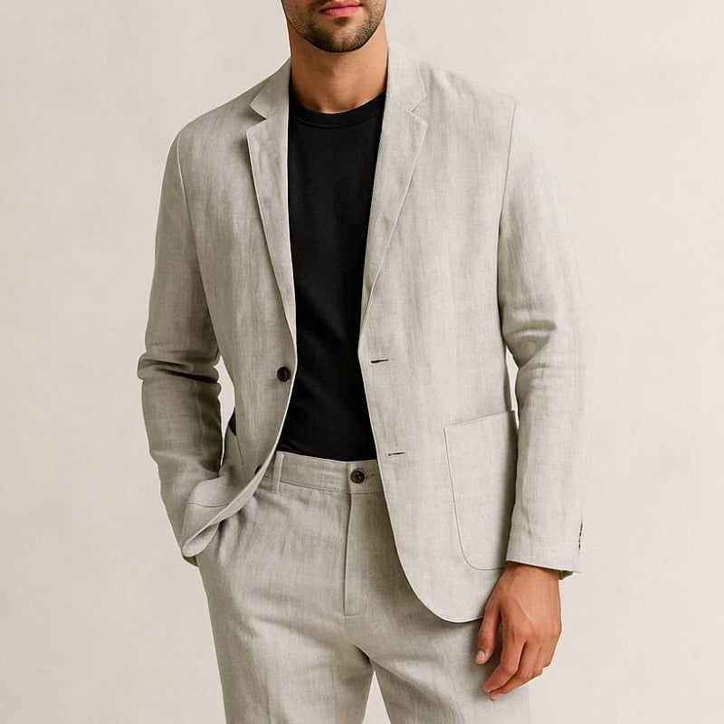 Halden Linen Two-Piece Set
