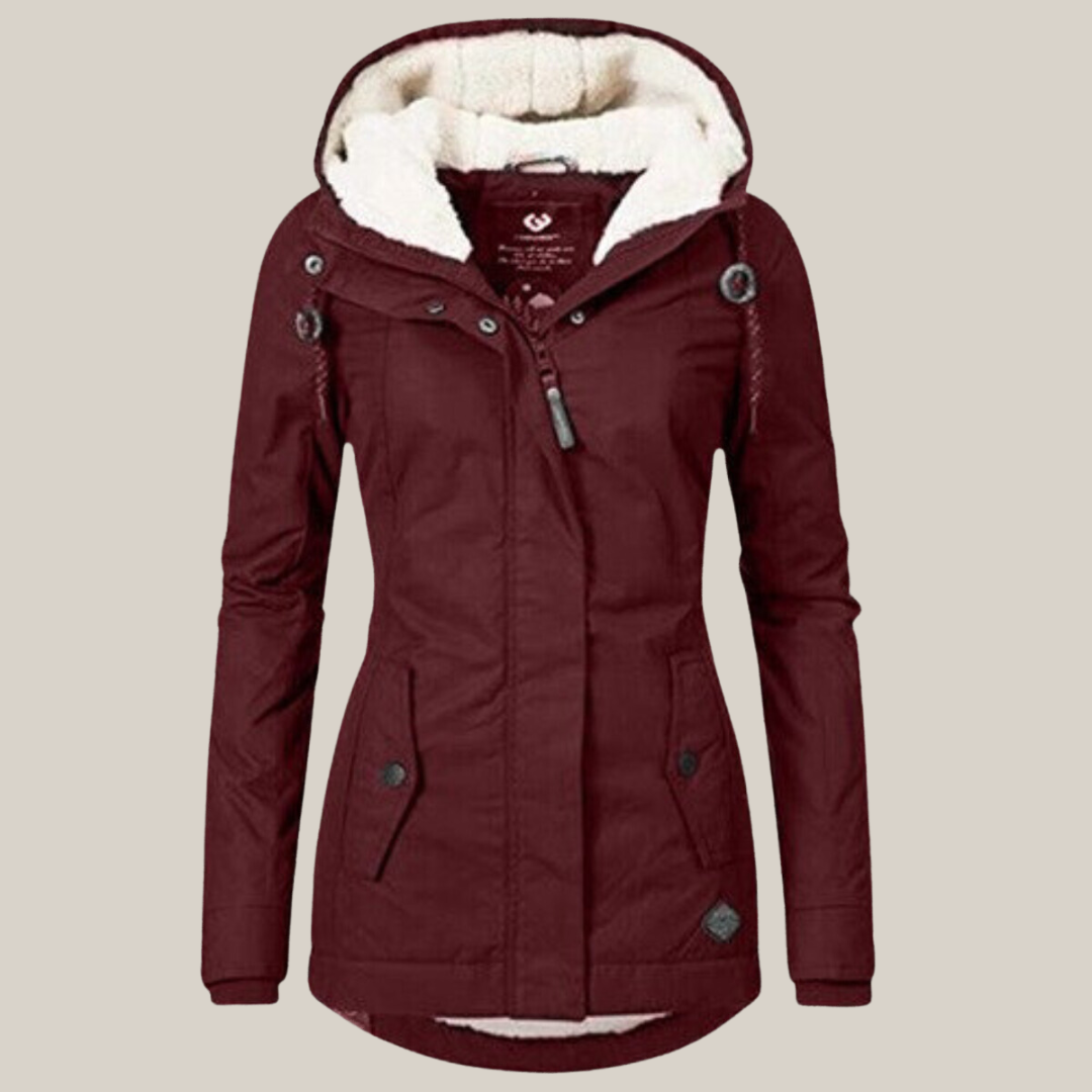 Street-wave Aria Womens Transitional Jacket Navy With Warmth And Rain Protection