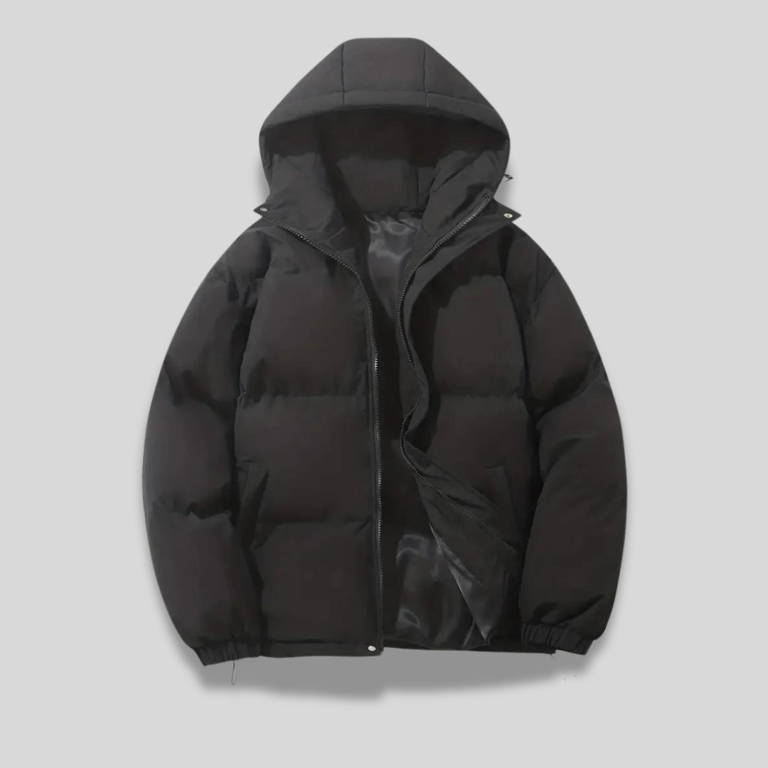 Street-Wave Womens Bomber Jacket - Modern Cozy Winter Coat With Hood For Warmth And Style