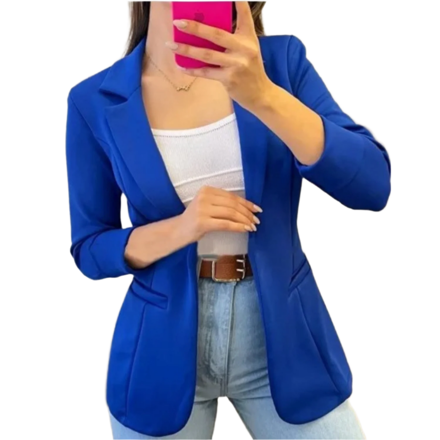 Street Wave Tailored Vintage Blazer For Women With Flattering Fit In Bold Yellow