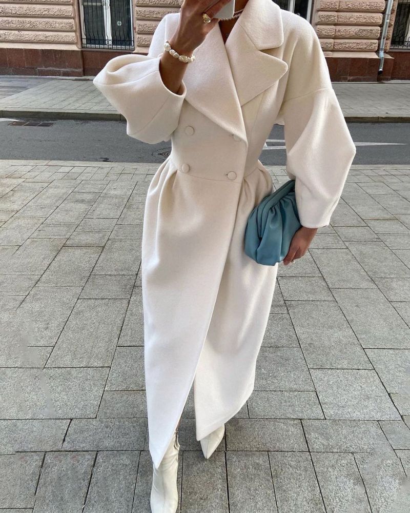 Streetwave Wool Coat For Women Timeless Elegance And Warmth With Premium Comfort