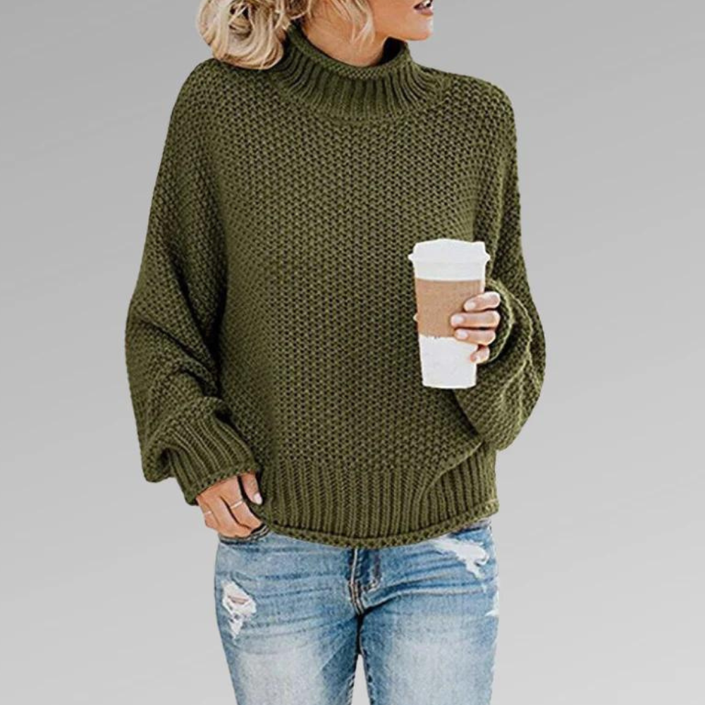 Street Wave Knit Sweater For Women Cozy Everyday Comfort With Relaxed Fit And Premium Knit