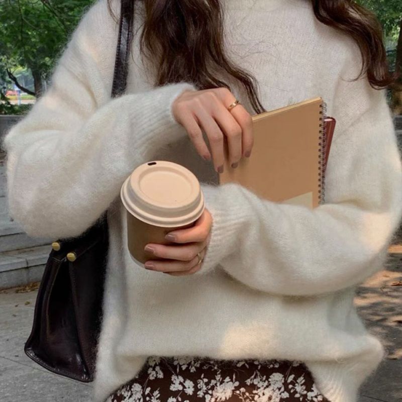 Street-Wave Drop Shoulder Pullover