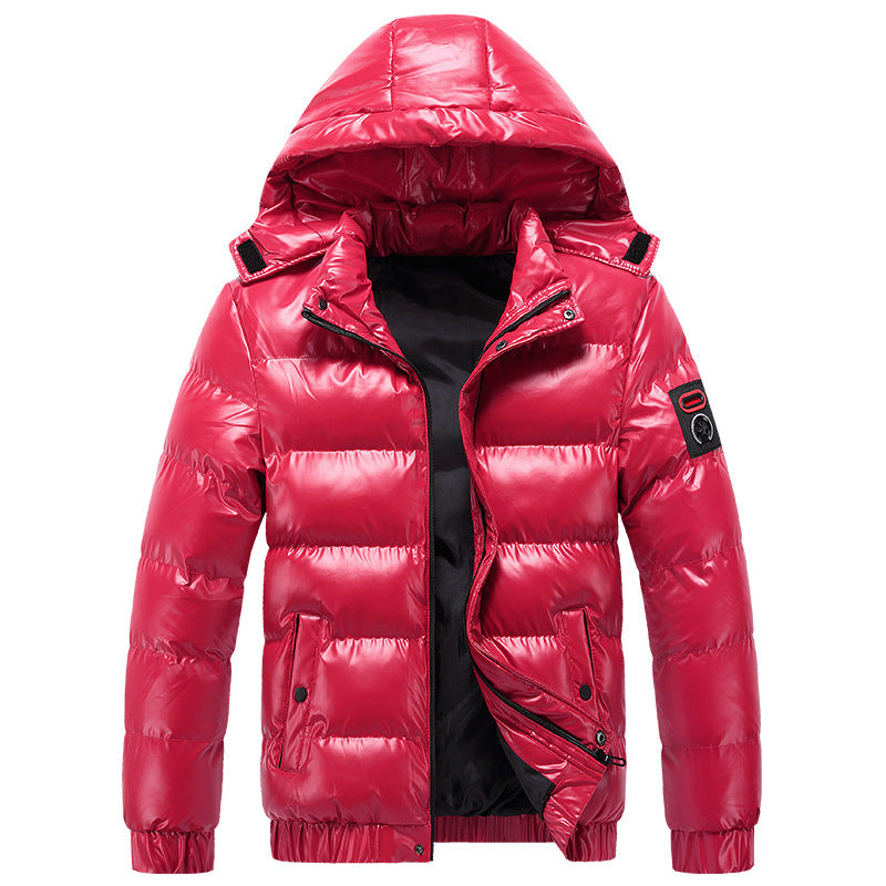 Street-wave Winter Jacket For Men - Water-Repellent Padded Coat With Warm Protection