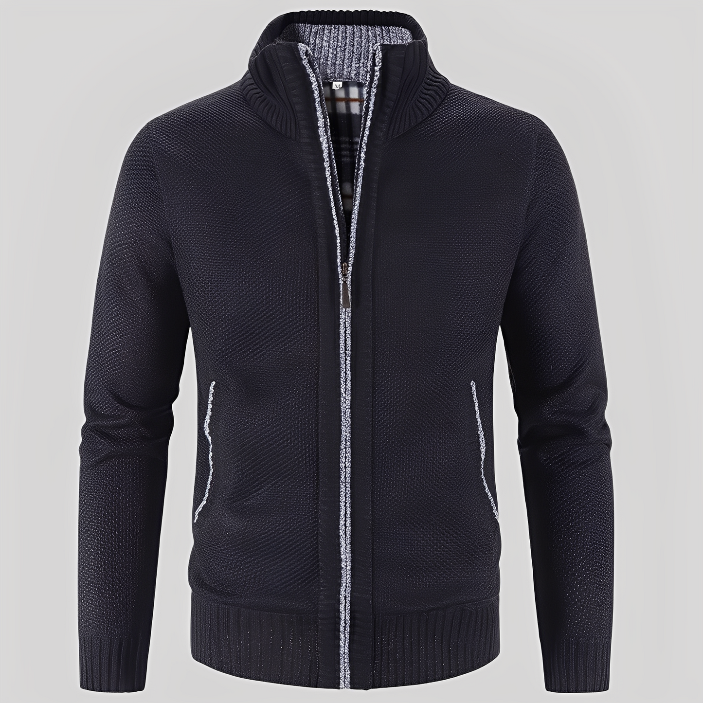 Streetwave Zip Cardigan For Men Premium Soft Comfort Minimalist Design With Front Zipper
