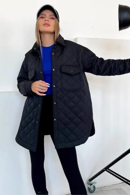 Street-wave Quilted Vest for Women With Belted Waist Timeless Cozy Outerwear for Everyday Style