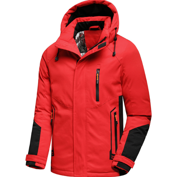 Street Wave Men Windproof Waterproof Jacket Wendlinger Warm Fleece Lined Winter Coat