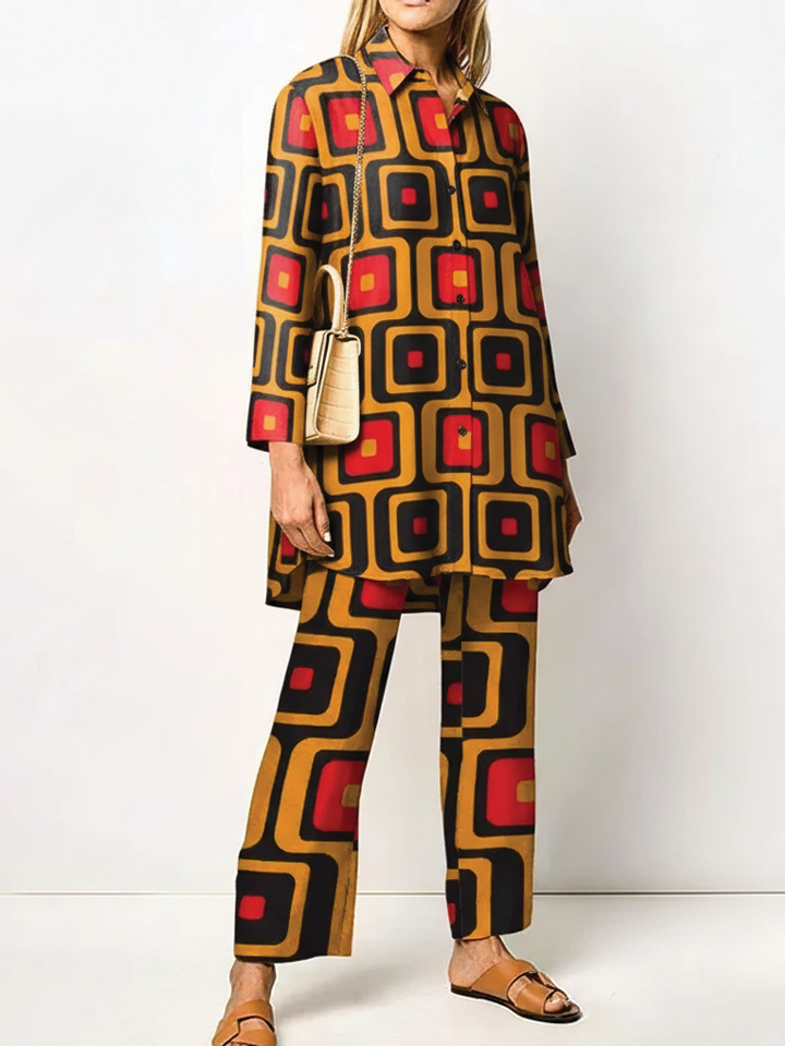 Street-Wave Two Piece Set Unisex Breezy Vintage Comfort