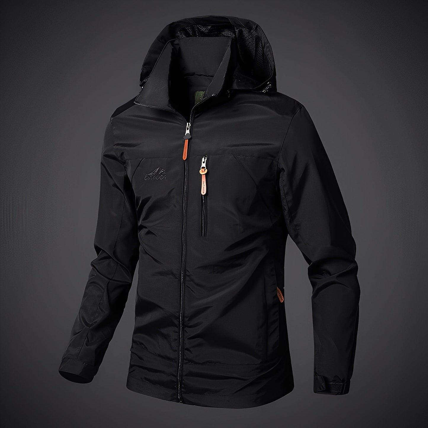 Street-Wave Mens Hooded Outdoor Jacket All-Weather Water Wind Protection Adventure Ready