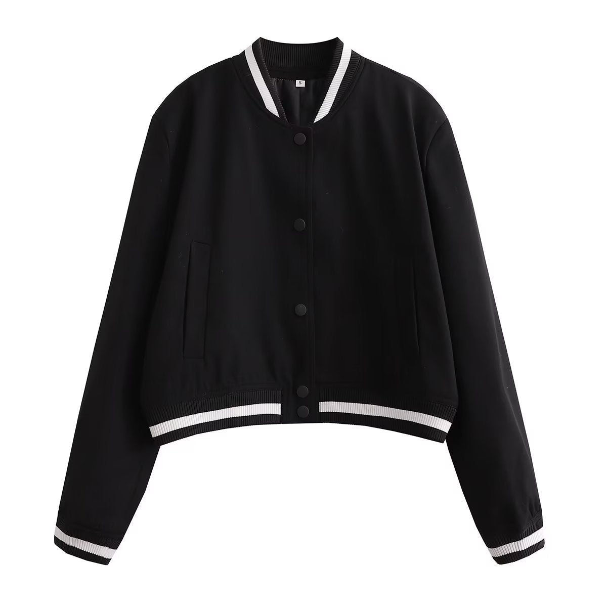 Avelena Bomber Jacket For Petite Women By Street-wave Cropped Modern Fit Urban Chic