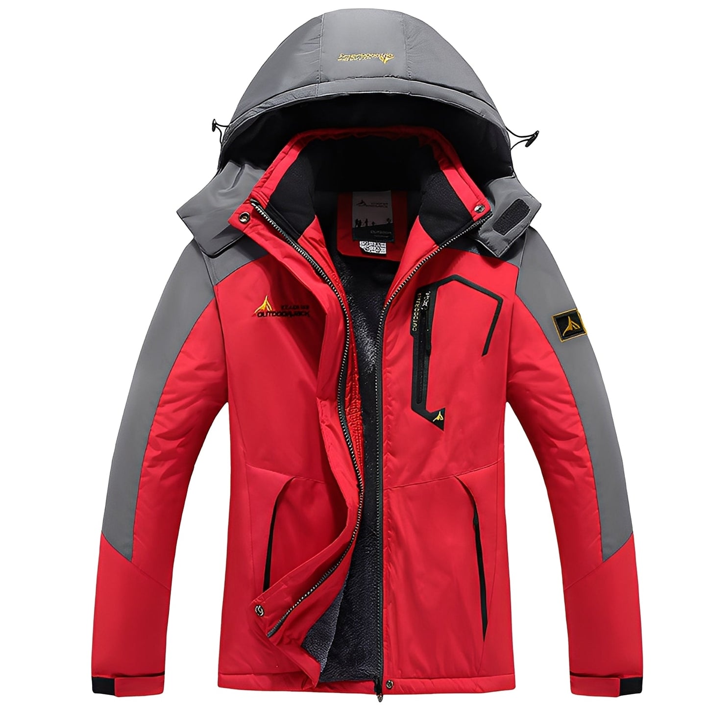 Street-Wave Womens Fleece-Lined Winter Jacket With Windproof Weatherproof Protection